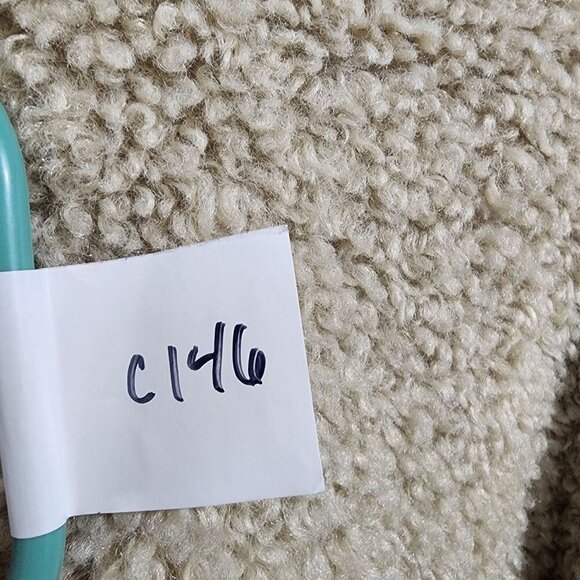 Asos Design Sherpa Teddy Jacket XL Polyester & Cotton Blend Men's Outerwear JPT - Picture 11 of 11